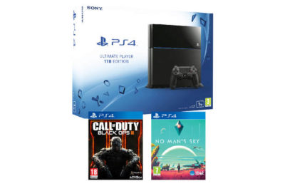 PS4 1TB Console, With No Mans Sky, Call of Duty Black Ops 3 PS4 1TB Console, With No Mans Sky, Call of Duty Black Ops 3